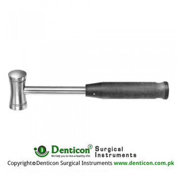 FiberGrip™ Bone Mallet With Plastic Handle Stainless Steel, 26 cm - 10 1/4" Head Diameter - Weight 30.0 mm Ø - 510 Grams